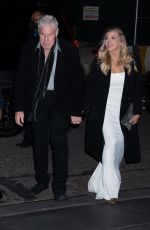 ALLISON DUNBAR and Ron Perlman Arrives at Jazz at Lincoln Center in New York 12/05/2021