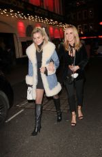 AMANDA HOLDEN and ASHLEY ROBERTS at Moulin Rouge in London 12/14/2021