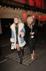 AMANDA HOLDEN and ASHLEY ROBERTS at Moulin Rouge in London 12/14/2021