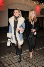 AMANDA HOLDEN and ASHLEY ROBERTS at Moulin Rouge in London 12/14/2021