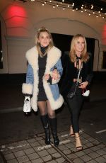 AMANDA HOLDEN and ASHLEY ROBERTS at Moulin Rouge in London 12/14/2021