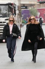 AMANDA HOLDEN and ASHLEY ROBERTS Out in London 12/17/2021