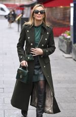 AMANDA HOLDEN Arrives at Heart radio in London 12/06/2021