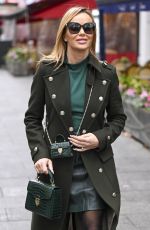 AMANDA HOLDEN Arrives at Heart radio in London 12/06/2021
