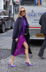 AMANDA HOLDEN Arrives at Heart Radio in London 12/13/2021