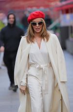 AMANDA HOLDEN Arrives at Heart Studio in London 12/10/2021