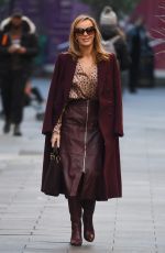AMANDA HOLDEN at Global Radio Studios in London 12/02/2021
