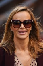 AMANDA HOLDEN at Global Radio Studios in London 12/02/2021