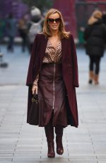 AMANDA HOLDEN at Global Radio Studios in London 12/02/2021