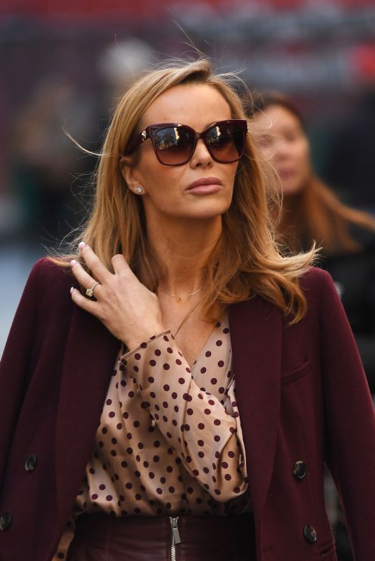 AMANDA HOLDEN at Global Radio Studios in London 12/02/2021