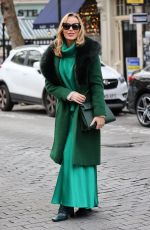 AMANDA HOLDEN at Global Radio Studios in London 12/14/2021
