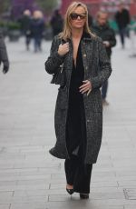 AMANDA HOLDEN at Heart Radio in London 12/08/2021