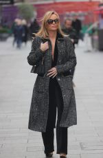 AMANDA HOLDEN at Heart Radio in London 12/08/2021