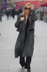 AMANDA HOLDEN at Heart Radio in London 12/08/2021