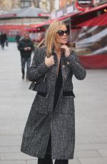 AMANDA HOLDEN at Heart Radio in London 12/08/2021