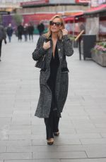 AMANDA HOLDEN at Heart Radio in London 12/08/2021