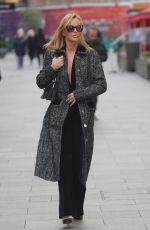 AMANDA HOLDEN at Heart Radio in London 12/08/2021