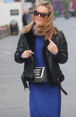 AMANDA HOLDEN at Heart Radio in London 12/09/2021