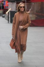 AMANDA HOLDEN Leaves Heart Radio in London 12/07/2021