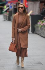 AMANDA HOLDEN Leaves Heart Radio in London 12/07/2021