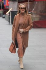 AMANDA HOLDEN Leaves Heart Radio in London 12/07/2021