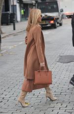 AMANDA HOLDEN Leaves Heart Radio in London 12/07/2021