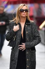 AMANDA HOLDEN Leaves Heart Radio Studios in London 12/08/2021