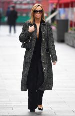 AMANDA HOLDEN Leaves Heart Radio Studios in London 12/08/2021