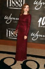 AMANDA JAROS at 1883 - A Yellowstone Origin Story Premiere at Encore Beach Club in Las Vegas 12/11/2021