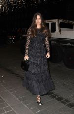 AMBER LE BON Arrives at WOTC New Faces Awards in London 12/08/2021