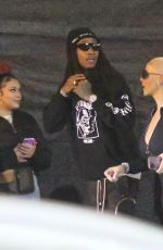 AMBER ROSE Arrives at Bone Thugs-N-Harmony Show in Los Angeles 12/02/2021