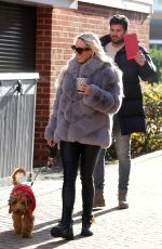 AMBER TURNER on the Set of The Only Way is Essex 12/02/2021