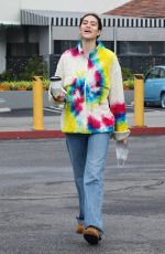 AMELIA HAMLIN Out for Coffee in Bel Air 12/07/2021