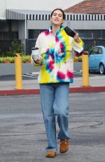 AMELIA HAMLIN Out for Coffee in Bel Air 12/07/2021