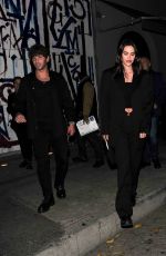 AMELIA HAMLIN Out for Dinner at Craig