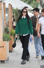 AMELIA HAMLIN Out to Lunch with Eyal Booker at Croft Alley in Beverly Hills 12/06/2021