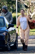 AMY ADAMS Arrives at Family