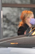 AMY POEHLER Leaves Washington DC 12/06/2021