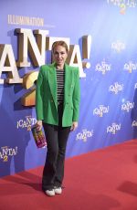 ANA BELEN at Sing 2 Premiere at Capitol Cinema in Madrid 12/18/2021