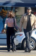 ANA DE ARMAS Out with a Boyfriend in Los Angeles 12/12/2021