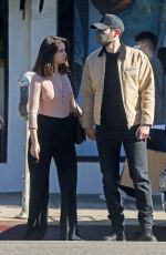 ANA DE ARMAS Out with a Boyfriend in Los Angeles 12/12/2021