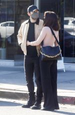 ANA DE ARMAS Out with a Boyfriend in Los Angeles 12/12/2021