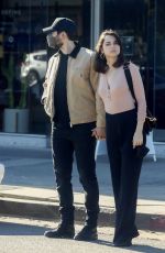 ANA DE ARMAS Out with a Boyfriend in Los Angeles 12/12/2021