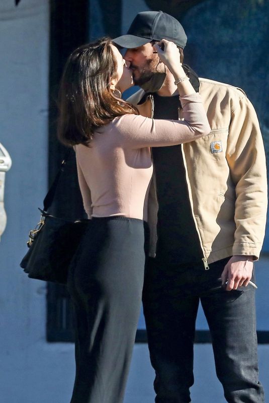 ANA DE ARMAS Out with a Boyfriend in Los Angeles 12/12/2021