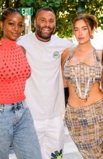 ANASTASIA KARANIKOLAOU and JUSTINE SKYE at Prince x Sporty Launch in Miami 12/03/2021