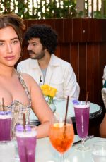 ANASTASIA KARANIKOLAOU and JUSTINE SKYE at Prince x Sporty Launch in Miami 12/03/2021