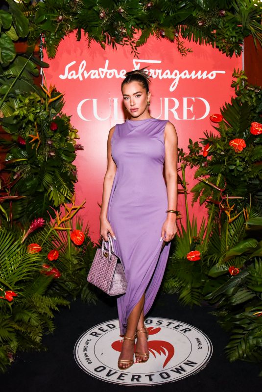 ANASTASIA KARANIKOLAOU at Cultured Magazine Event in Miami 12/01/2021