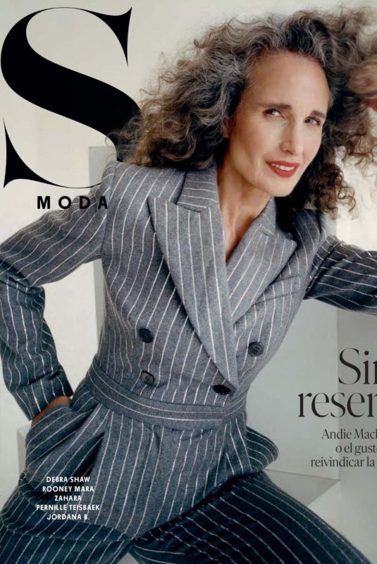 ANDIE MACDOWELL in S Moda Magazine, November 2021