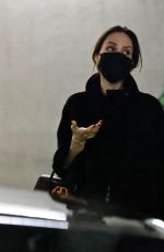 ANGELINA JOLIE Shopping at Fred Segal in West Hollywood 12/18/2021