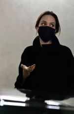 ANGELINA JOLIE Shopping at Fred Segal in West Hollywood 12/18/2021